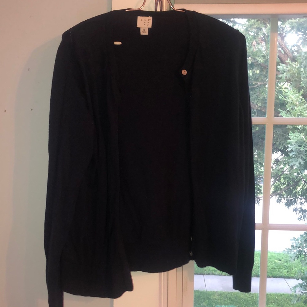 Gently used cardigan sweater